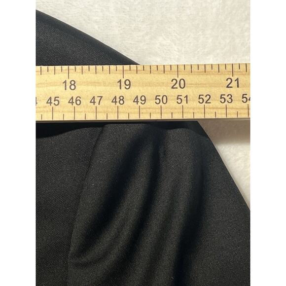 Armani Collezioni 44L 38x31 Black Tuxedo Designer 2-Piece Suit Set Tux - Picture 12 of 16